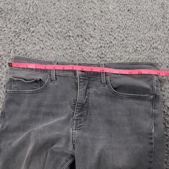 Levi's 311 Jeans Womens 30 Gray Stretch Shaping Skinny Denim Med Wash Mid Rise - Picture 5 of 9